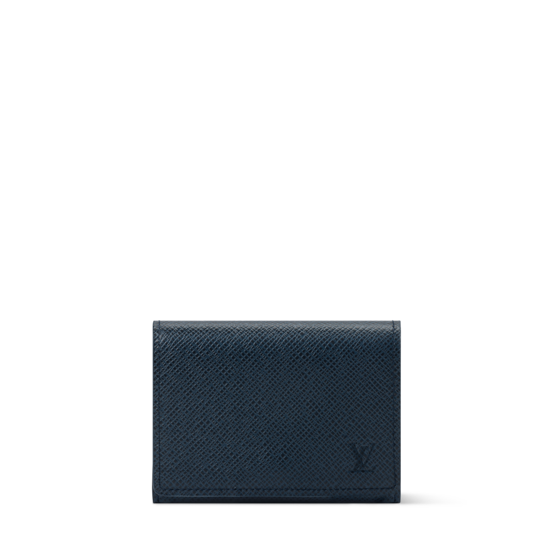 LOUIS VUITTONマネークリップ タイガ Envelope Business Card Holder Taiga Leather - Bags and Small